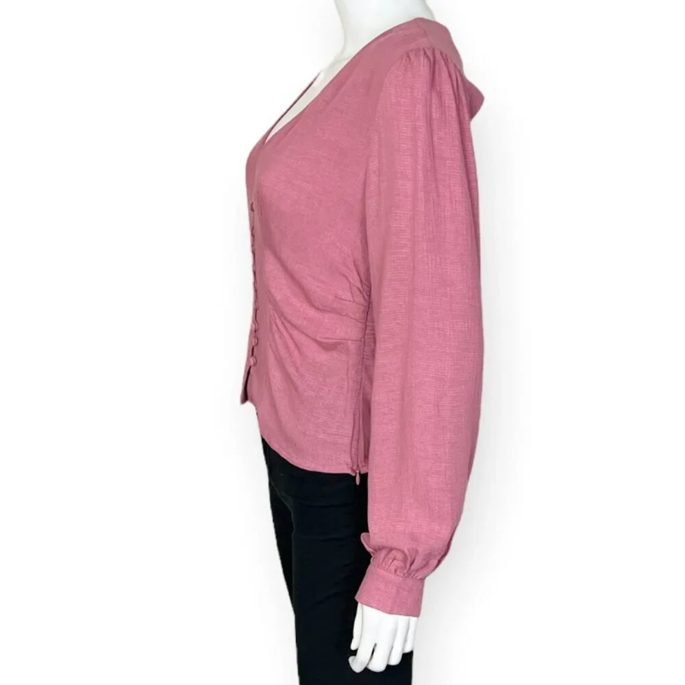 Free People Maise Top in Rose - NWT sz Small